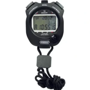 General Tools SW888L Stopwatch With Backlight - One-stop shop for professional tools and equipment.^ Power Tools