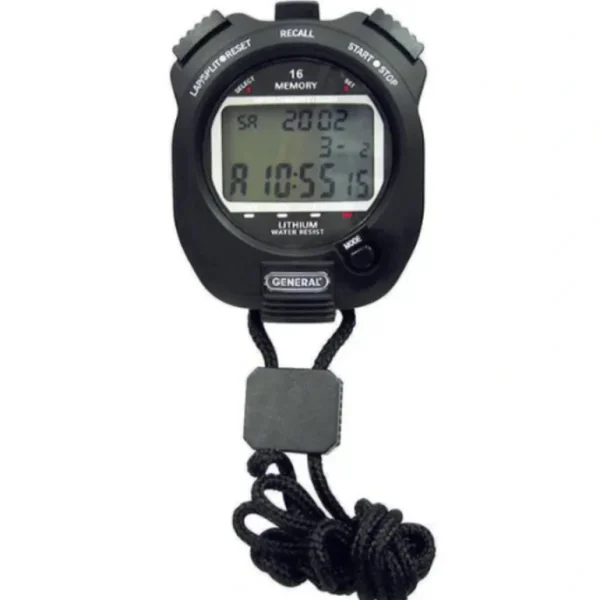 General Tools SW888L Stopwatch With Backlight - One-stop shop for professional tools and equipment.^ Power Tools