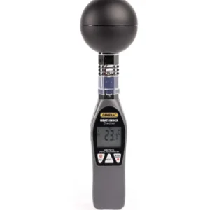 General Tools WBGT8778 Heat Index Monitor With 75 X 75Mm Brass Black Ball - One-stop shop for professional tools and equipment.^ Power Tools