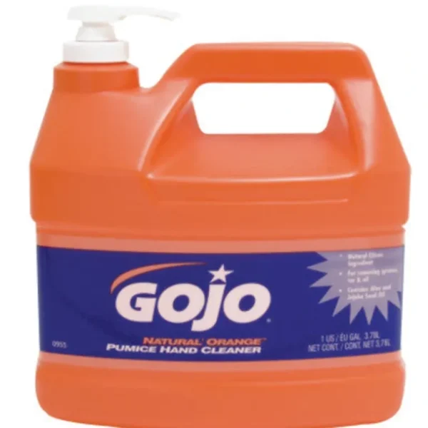 Gojo 0955-04 1-Gal W/Pump Natural Orange Lotion W/Pumice Hand (1 BTL) - One-stop shop for professional tools and equipment.^ Power Tools