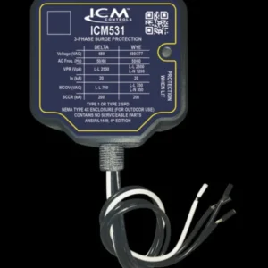 ICM Controls ICM531 3-Phase Surge Protective Device - One-stop shop for professional tools and equipment.^ Power Tools
