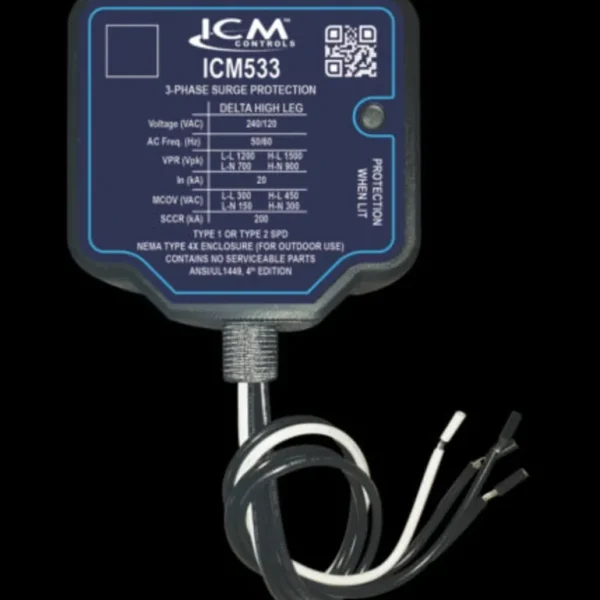 ICM Controls ICM533 3-Phase Surge Protective Device - One-stop shop for professional tools and equipment.^ Power Tools