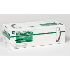 Innovative Healthcare 141750 Dermassist Latex Elbow Length Surgical Gloves - 7.5, 25 Pr/Bx, 4 Bx/Cs - One-stop shop for professional tools and equipment.^ Hand