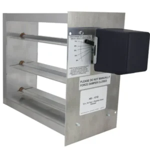 iO HVAC Controls HD-3012-BM-PO 30 X 12 Two-Position Zone Damper - Bottom Mount - Powered Open - One-stop shop for professional tools and equipment.^ Power Tools