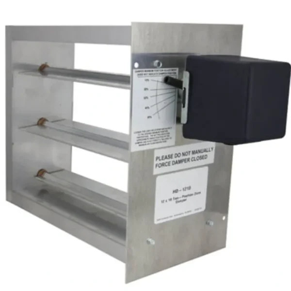 iO HVAC Controls HD-3612-PO 36 X 12 Two-Position Zone Damper Powered Open/Spring Closed - One-stop shop for professional tools and equipment.^ Power Tools