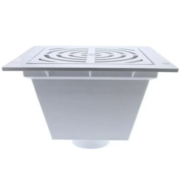 Outlet Jones Stephens S59093 3& x 4& PVC Pipe Fit Floor Sink with Full Top Grate and Flat Bottom Grate - One-stop shop for professional tools and equipment. Full