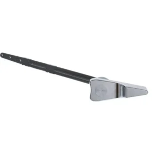 Jones Stephens T01048 Chrome Plated Tank Trip Lever fits American Standard® with 28° 8& Plastic Arm and Plastic Spud and Nut - One-stop shop for professional tools and equipment.^ Hand