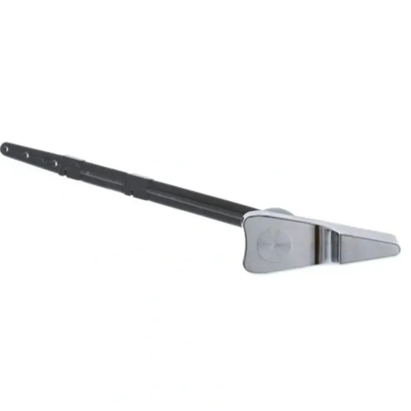 Jones Stephens T01048 Chrome Plated Tank Trip Lever fits American Standard® with 28° 8& Plastic Arm and Plastic Spud and Nut - One-stop shop for professional tools and equipment.^ Hand
