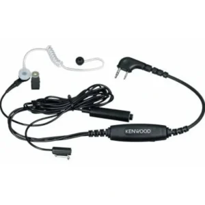 Kenwood KHS-9BL Three-Wire Lapel Mic with Earbud (Black) - One-stop shop for professional tools and equipment.^ Hand