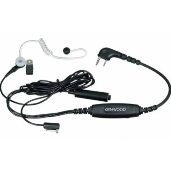 Kenwood KHS-9BL Three-Wire Lapel Mic with Earbud (Black) - One-stop shop for professional tools and equipment.^ Hand