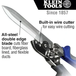 Cheap Klein Tools 89554 Duct Cutter with Wire Cutter - One-stop shop for professional tools and equipment. Hand