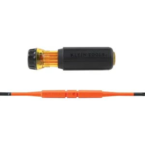 Klein Tools 32286 Flip-Blade Insulated Screwdriver, 2-in1, Ph Bit #1, Sl Bit 3/16-Inch - One-stop shop for professional tools and equipment.^ Hand