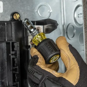 Klein Tools 65131 2-in-1 Nut Driver, Hex Head Slide Drive, 1-1/2-Inch - One-stop shop for professional tools and equipment.^ Hand