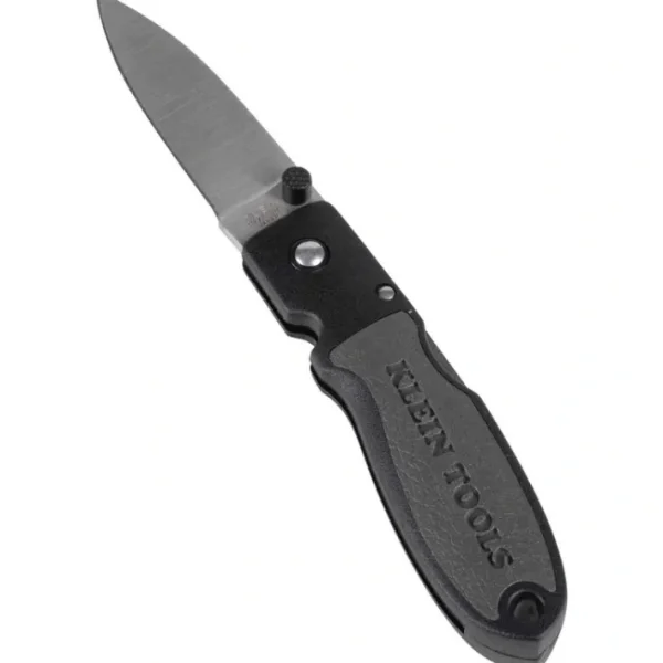 Cheap Klein Tools 44002 Lightweight Lockback Steel Blade, 2-3/8-Inch Drop Point Blade, Black Handle - One-stop shop for professional tools and equipment. Hand