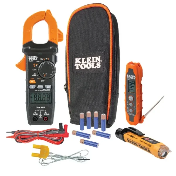 Klein Tools CL320KIT HVAC Electrical Test Kit - One-stop shop for professional tools and equipment.^ Power Tools