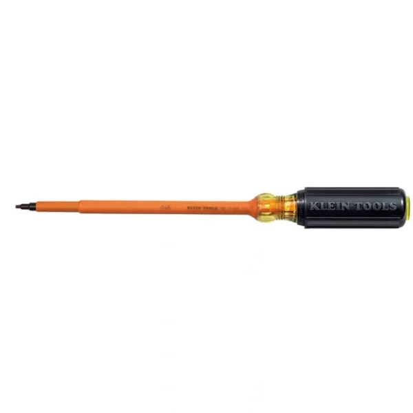 Klein Tools 661-7-INS Insulated Screwdriver, #1 Square with 7-Inch Shank - One-stop shop for professional tools and equipment.^ Hand