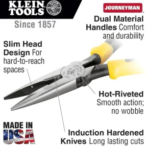 Flash Sale Klein Tools J203-7 Journeyman 7& Long Noseplier - One-stop shop for professional tools and equipment. Hand