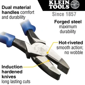Klein Tools J2138NE Journeyman Side-Cutters, 8-Inch - One-stop shop for professional tools and equipment.^ Power Tools