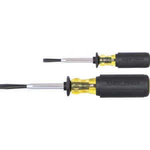 Klein Tools 85153K Slotted Screw Holding Driver Kit, 3/16-Inch and 1/4-Inch - One-stop shop for professional tools and equipment.^ Hand