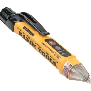Klein Tools NCVT-5A Non-Contact Voltage Tester Pen, Dual Range, with Laser Pointer - One-stop shop for professional tools and equipment.^ Power Tools