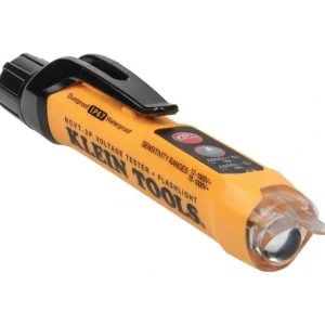 Klein Tools NCVT3P Dual Range Non-Contact Voltage Tester with Flashlight, 12 - 1000V AC - One-stop shop for professional tools and equipment.^ Power Tools