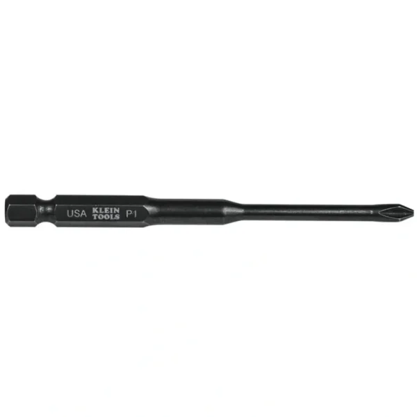 Klein Tools PH1355 #1 Phillips Power Drivers 3-1/2-Inch, 5-Pack - One-stop shop for professional tools and equipment.^ Power Tools