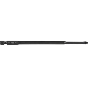 Klein Tools PH262 #2 Phillips Tip Power Drivers, 6-Inch Bit 2-Pack - One-stop shop for professional tools and equipment.^ Power Tools