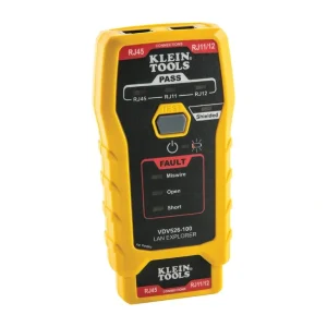 Klein Tools VDV526-100 Network Cable Tester, LAN Explorer® Data Cable Tester with Remote - One-stop shop for professional tools and equipment.^ Power Tools