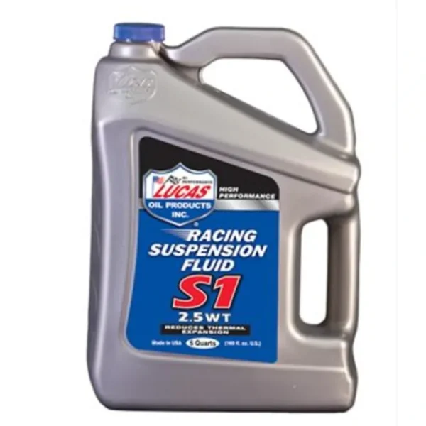 Lucas Oil 10548 Synthetic S1 Racing Suspension Fluid 2.5 wt./5 Quart - One-stop shop for professional tools and equipment.^ Hand