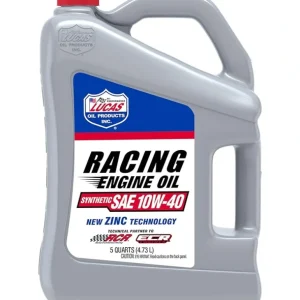 Lucas Oil 10911 Synthetic SAE 10W-40 Racing Motor Oil/5 Quart - One-stop shop for professional tools and equipment.^ Power Tools
