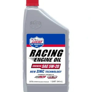 Lucas Oil 10883 Synthetic SAE 5W-20 Racing Motor Oil/Quart - One-stop shop for professional tools and equipment.^ Power Tools