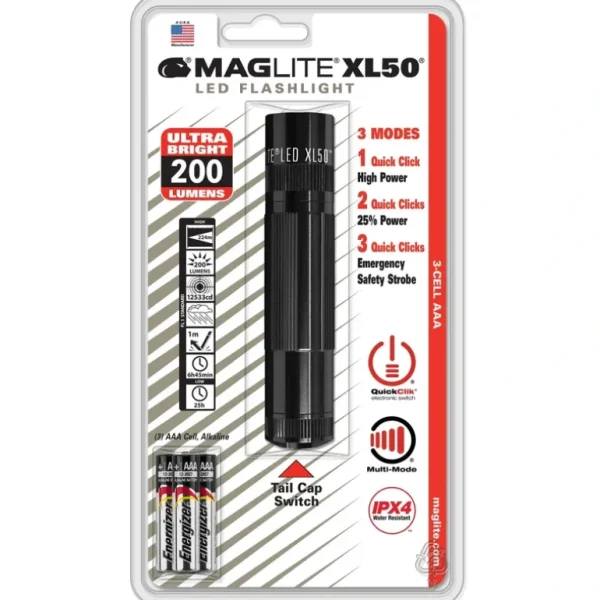 Maglite XL50-S3016 LED 3-Cell AAA Blister Pack - One-stop shop for professional tools and equipment.^ Power Tools