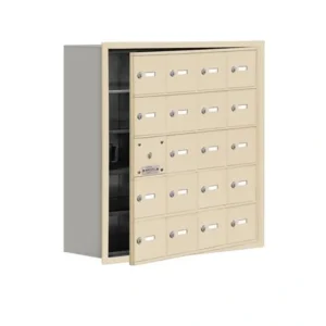 New Mailboxes 19158-20SRK Salsbury Recessed Mounted Cell Phone Locker with 20 S Doors (19 usable) in Sandstone - Keyed Locks - One-stop shop for professional tools and equipment. Full