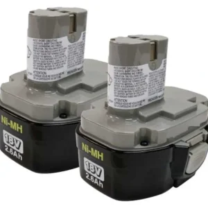 Makita 194158-6 18V Ni‘MH 2.6Ah Battery 1834, Pod Style, 2/pk - One-stop shop for professional tools and equipment.^ Power Tools