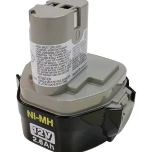 Makita 193157-5 12V Ni˜MH 2.6Ah Battery, Pod Style - One-stop shop for professional tools and equipment.^ Power Tools