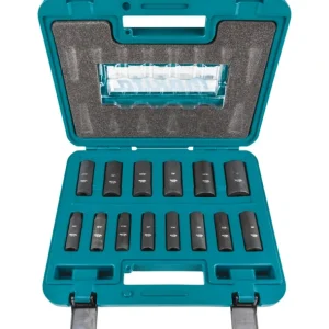 Makita A-99655 14 Pc. 3/8& Drive Deep Well SAE Impact Socket Set - One-stop shop for professional tools and equipment.^ Hand