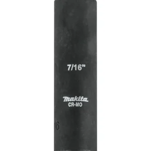 Flash Sale Makita A-99552 7/16& Deep Well SAE Impact Socket, 3/8& Drive - One-stop shop for professional tools and equipment. Hand