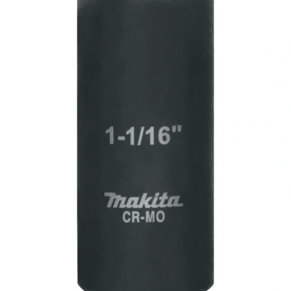 Makita A-96344 1‘1/16& Deep Well SAE Impact Socket, 1/2& Drive - One-stop shop for professional tools and equipment.^ Hand