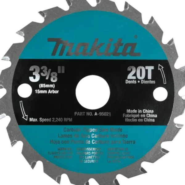 Online Makita A-95021 3‘3/8& 20T Carbide‘Tipped Circular Saw Blade, General Purpose - One-stop shop for professional tools and equipment. Hand