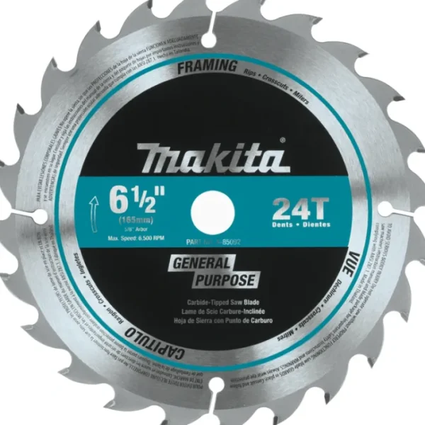 Cheap Makita A-85092 6‘1/2& 24T Carbide‘Tipped Circular Saw Blade, General Purpose - One-stop shop for professional tools and equipment. Hand