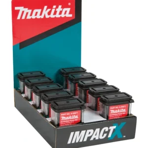 Makita A-96671-10 ImpactX, #2 Phillips 2³ Power Bit, 10 x 15/pk, Display - One-stop shop for professional tools and equipment.^ Power Tools