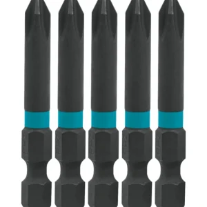 Makita A-96665 ImpactX, #2 Phillips 2³ Power Bit, 5/pk - One-stop shop for professional tools and equipment.^ Power Tools