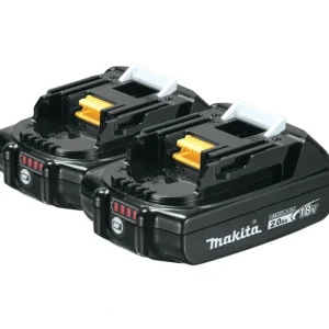 Makita BL1820B-2 18V LXT® Lithium‘Ion Compact 2.0Ah Battery, 2/pk - One-stop shop for professional tools and equipment.^ Power Tools