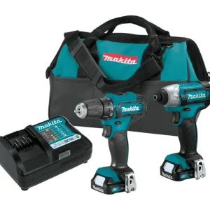 Makita CT232 12V max CXT® Lithium‘Ion Cordless 2‘Pc. Combo Kit (1.5Ah) - One-stop shop for professional tools and equipment.^ Power Tools