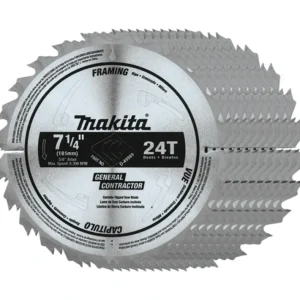 Discount Makita D-45989-10 7‘1/4& 24T Carbide‘Tipped Circular Saw Blade, Framing/General Purpose, 10/pk - One-stop shop for professional tools and equipment. Full