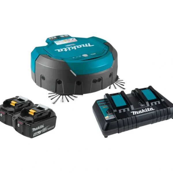 Makita DRC200PT 18V X2 LXT® Brushless Cordless Robotic Vacuum Kit (5.0Ah) - One-stop shop for professional tools and equipment.^ Hand