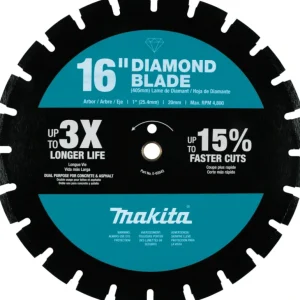 Makita E-02543 16& Diamond Blade, Segmented, Dual Purpose - One-stop shop for professional tools and equipment.^ Power Tools