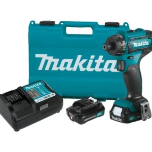 Makita FD10R1 12V max CXT® Lithium‘Ion Cordless 1/4& Hex Screwdriver Kit (2.0Ah) - One-stop shop for professional tools and equipment.^ Power Tools