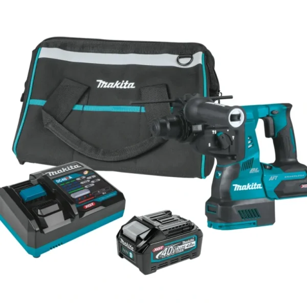 Makita GRH01M1 40V Max Xgt® Brushless Cordless 11/8& Avt® Rotary Hammer Kit, Accepts Sdsplus Bits, Aft®, Aws® Capable - One-stop shop for professional tools and equipment.^ Hand