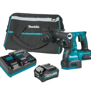 Makita GRH02M1 40V max XGT® Brushless Cordless 1‘1/8& SDS‘PLUS AVT® Rotary Hammer Kit, with Interchangeable Chuck, AWS® Capable (4.0Ah) - One-stop shop for professional tools and equipment.^ Hand
